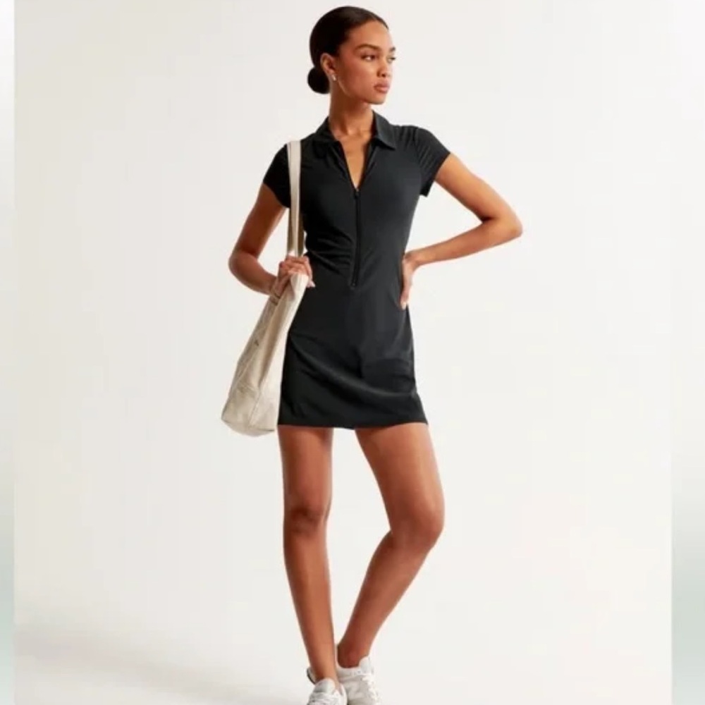 Abercrombie Zip-Up Traveler Mini Dress